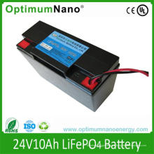 Batería de litio LiFePO4 24V10ah para eléctrico